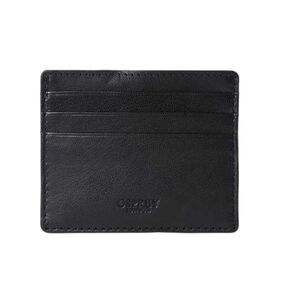 Osprey Wesley Leather Card Holder / Black